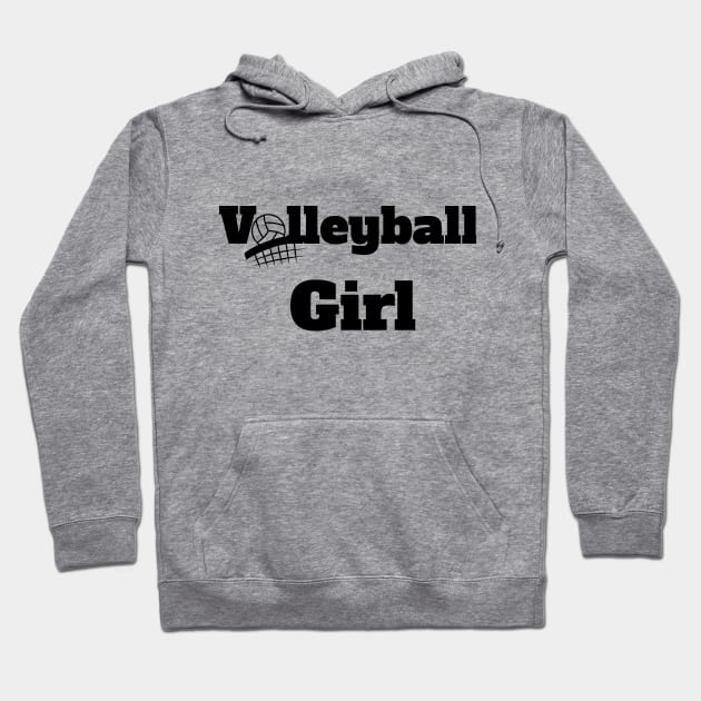 Volleyball Girl Hoodie by maro_00